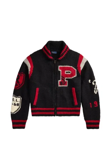 Vlněné šněrovací ponožky Polo Ralph Lauren s třásněmi modré