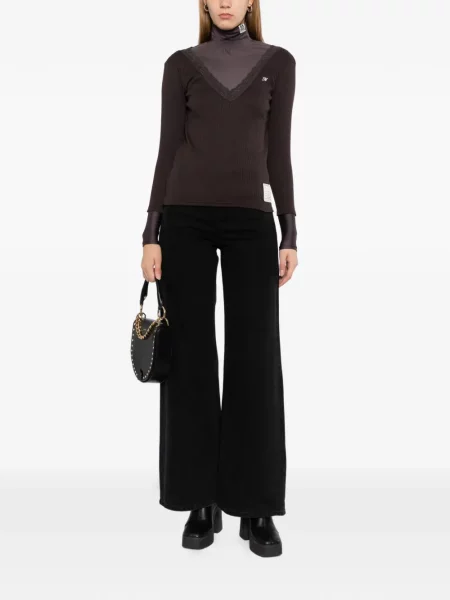 Top Maison Mihara Yasuhiro tricotate maro