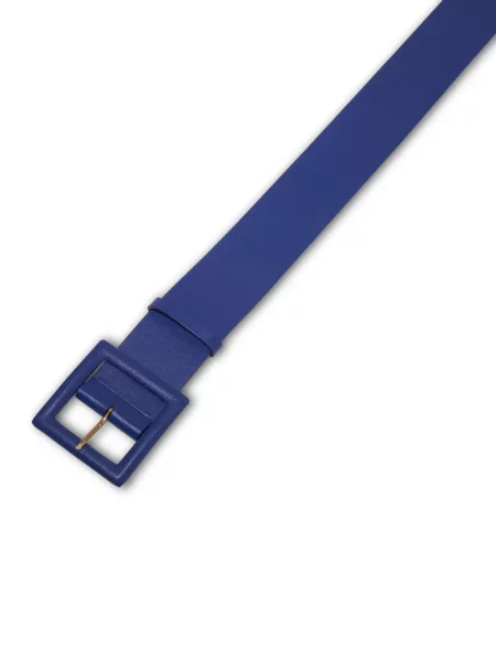 Curea Carolina Herrera din piele albastru