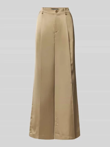 Spodnie koktajlowe z plisami model ‘Kirahn’ Lauren Ralph Lauren