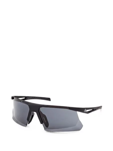 Ochelari de soare Adidas cu imprimeu geometric alb