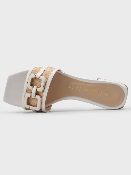 Шлепанцы Albano белые