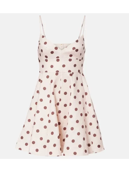 Rochie Zimmermann cu buline roz