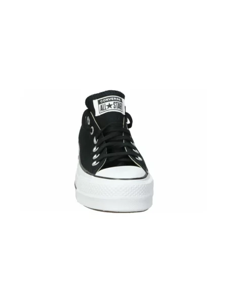 Sneakersy Converse Chuck Taylor All Star na platformie czarne