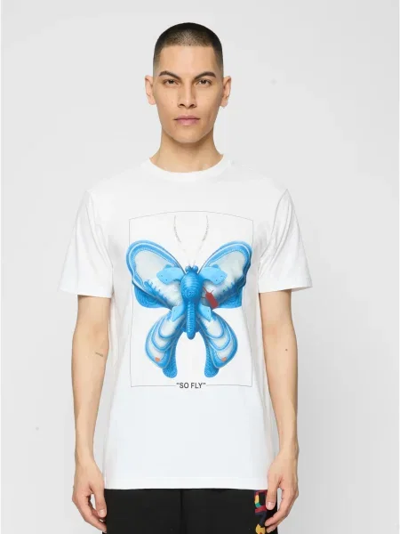 Tricou Mister Tee alb