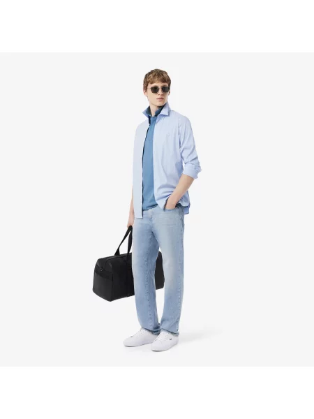Lacoste Koszulka Polo Paryż Regular Fit niebieska