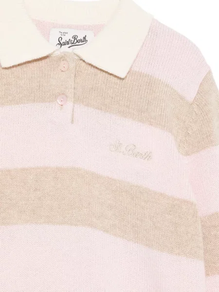 Polo marškinėliai Mc2 Saint Barth rožinė
