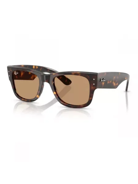 Hodinky & Bižutéria Ray-ban Occhiali da Sole Mega Wayfarer hnedá