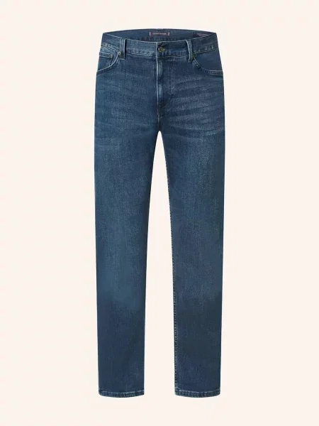 Tommy Hilfiger Jeansy Straight Fit blau niebieskie