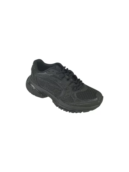 Sneakersy Diesel skórzane czarne