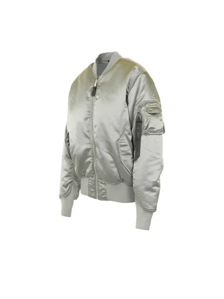 Kurtka bomber Alpha Industries szary