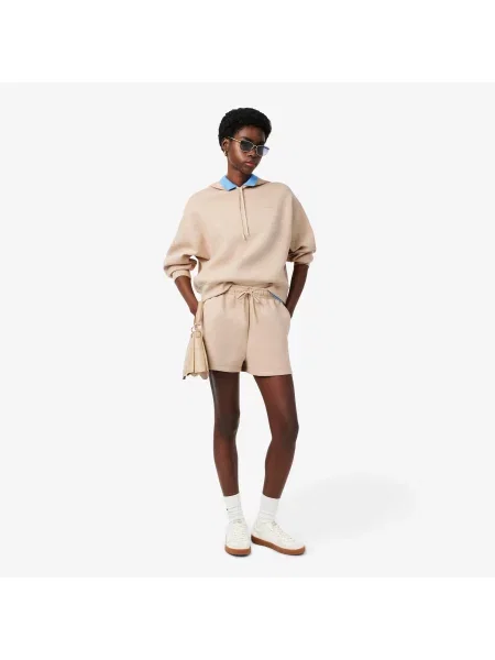 Шорты Lacoste бежевые