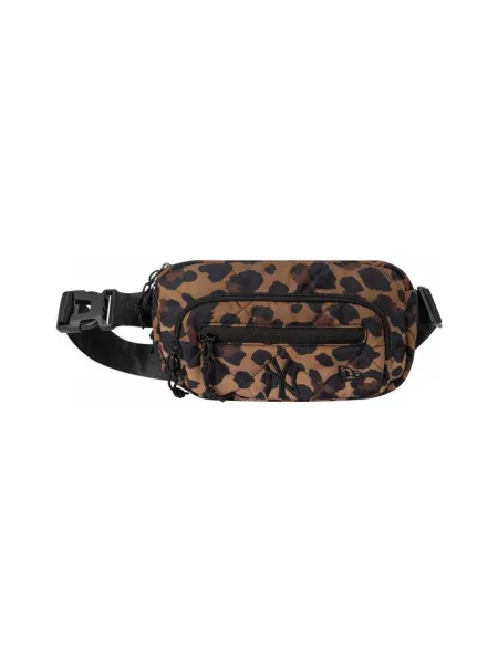 Torbica oko struka New Era s leopard uzorkom bordo