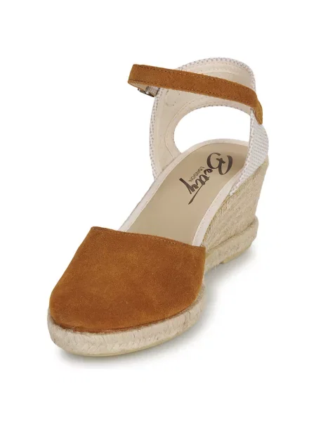 Espadrile Betty London smeđa