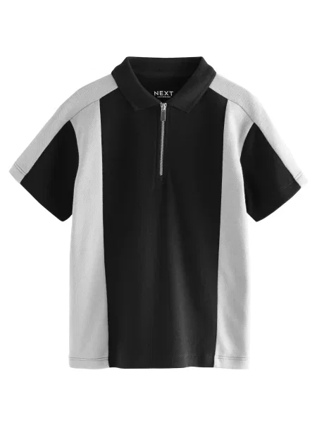 Next Tricou gri deschis negru