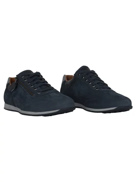 Sneakersy Mephisto skórzane niebieskie