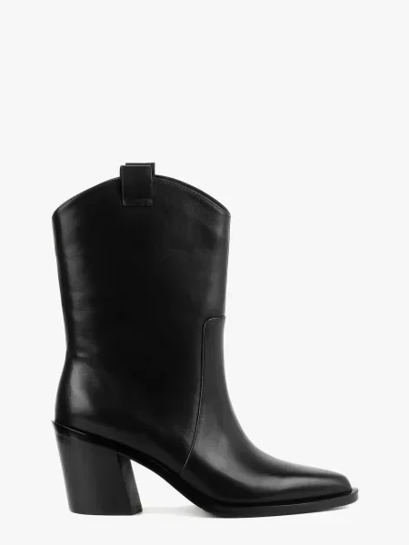 Шкіряні Ботильйони LeBERDES чорний