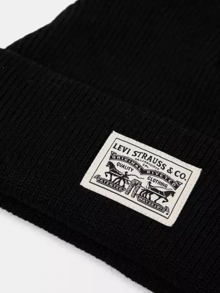 LEVI'S ® Căciulă / alb negru