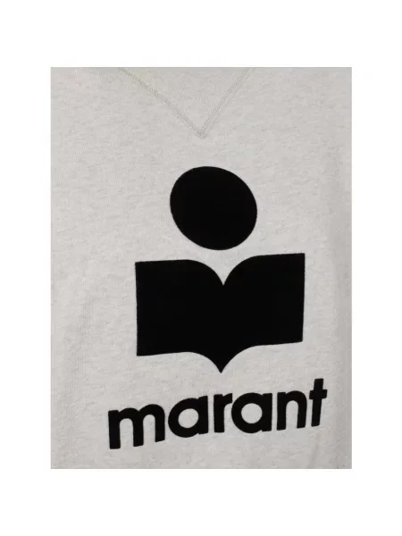Bluza Isabel Marant z logo biała