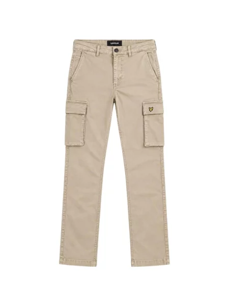 Cargo nohavice Lyle & Scott béžová