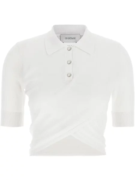 Polo Sportmax alb