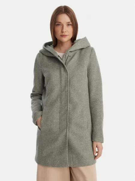 ONLY Демісезонний плащ Sedona зелений