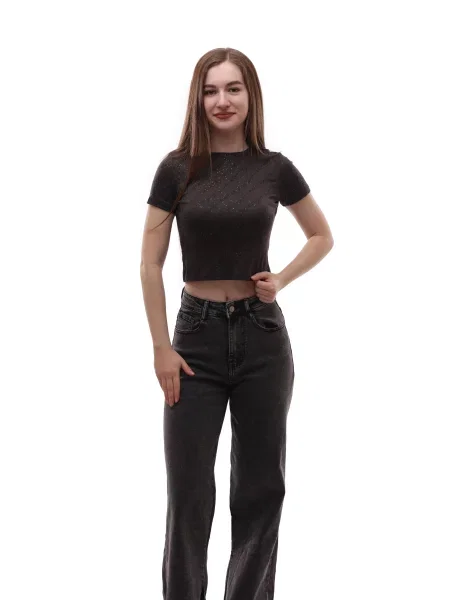 Футболка STREAM темно-сірий віскоза/поліестер сіра