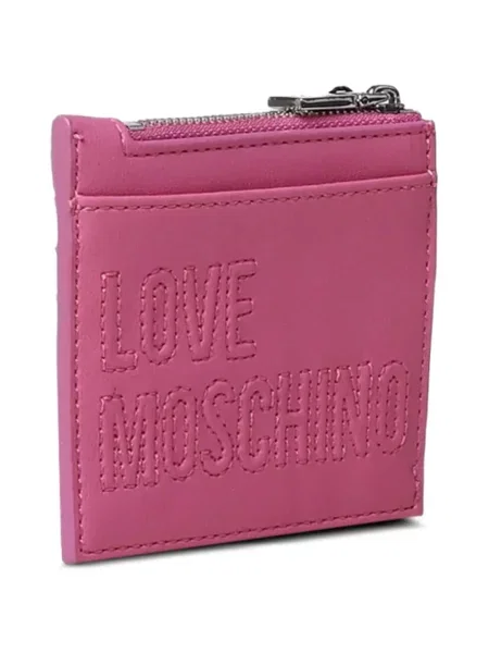 Портмоне Love Moschino с автограф розово