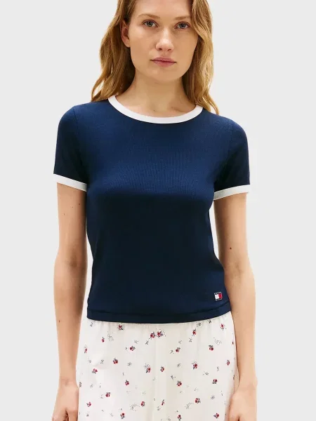 Футболка Tommy Hilfiger синя