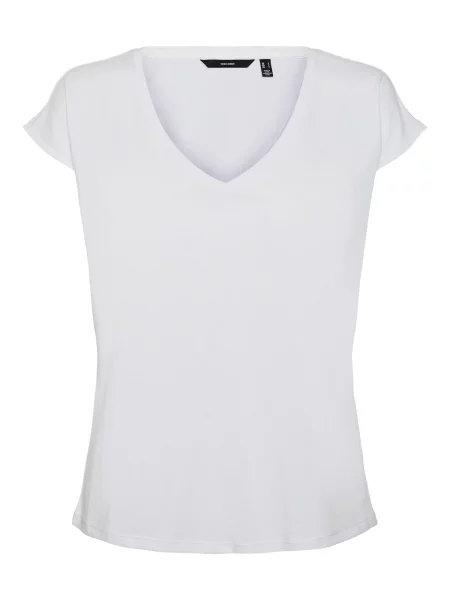 VERO MODA Tricou Filli' alb
