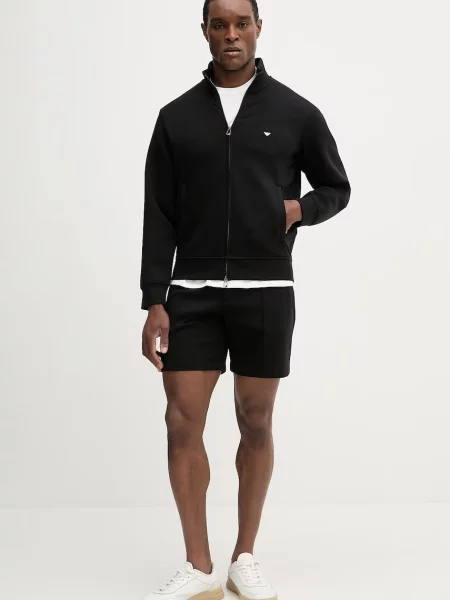 Majica Emporio Armani s kratkimi rokavi bež