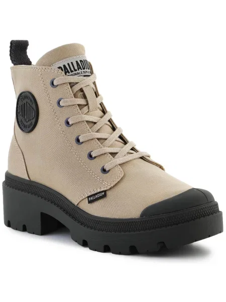 Sneakerși Palladium din țesătură twill