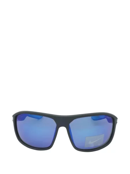 Ochelari de soare Nike de catifea cu autograf retro alb