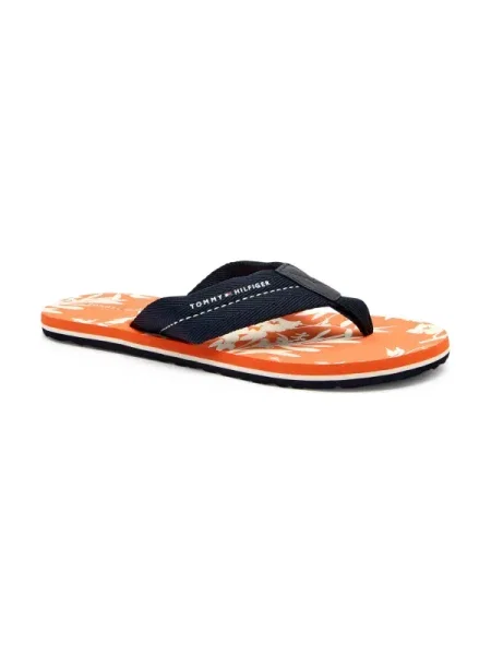 Vietnámi papucs Tommy Hilfiger nyomtatás kék