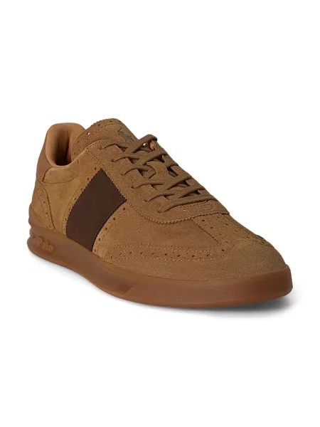 Polo Ralph Lauren Hrt Aera Bro superge semišaste rjava