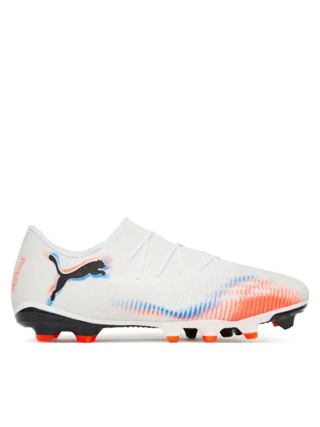 Ghete pentru fotbal Puma Future 8 Match Low Fg/Ag 01 alb