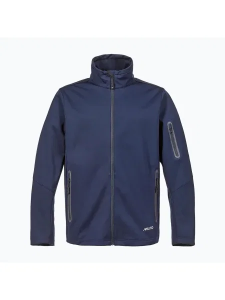 Férfi Musto Essential Softshell navy vitorlás kabát. Méret: XL sötétkék