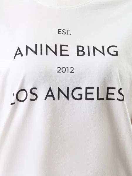 Футболка Anine Bing біла