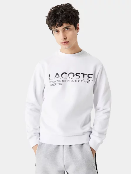 Світшот Lacoste білий