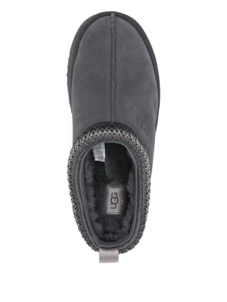 Papuci tip mules Ugg cu platformă gri