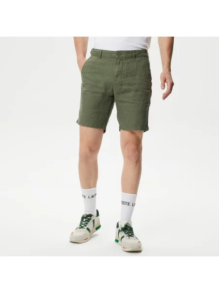 Lacoste Bermudy Lacoste zielone