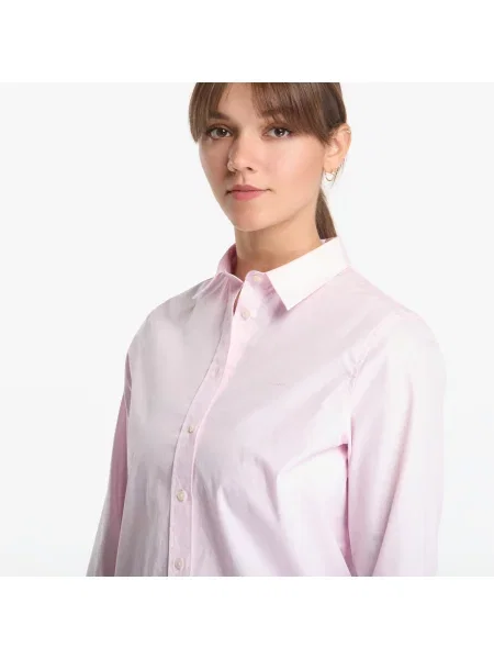 Риза Gant Reg Classic Poplin Shirt Light Pink 34 розово