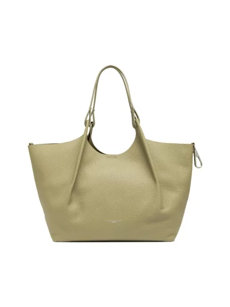 Gianni Chiarini torebka shopper skórzana DUA zielona