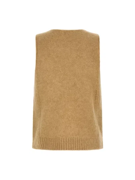 Sweter Dries Van Noten wełniany beżowy