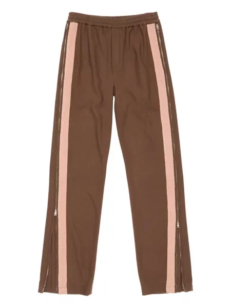 Pantaloni Acne Studios alergare maro