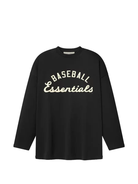 Lung tricou Fear Of God Essentials negru