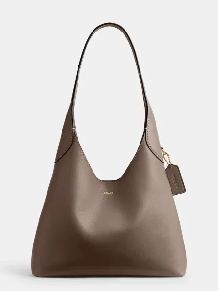 Rucsac Coach din piele maro
