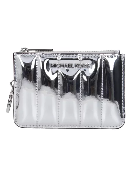 Portfel Michael Kors skórzany szary