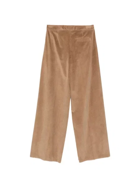 Pantaloni palazzo Marella de catifea cord
