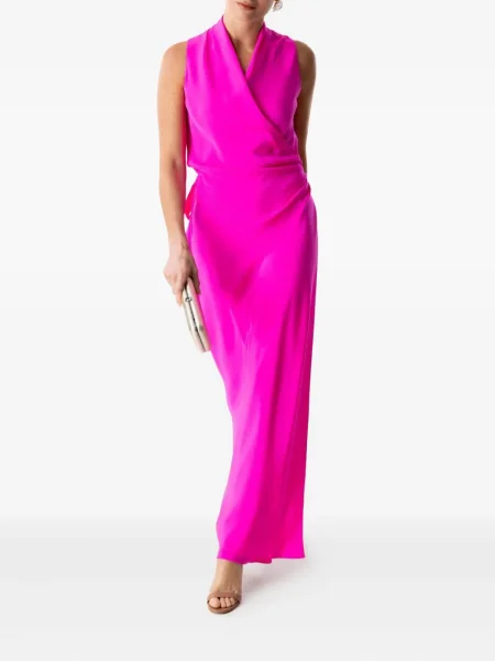 Rochie maxi Peter Cohen de costum roz